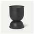 Hourglass Pot Extra Small Black