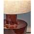 Table Lamp Red - Beige Catherine