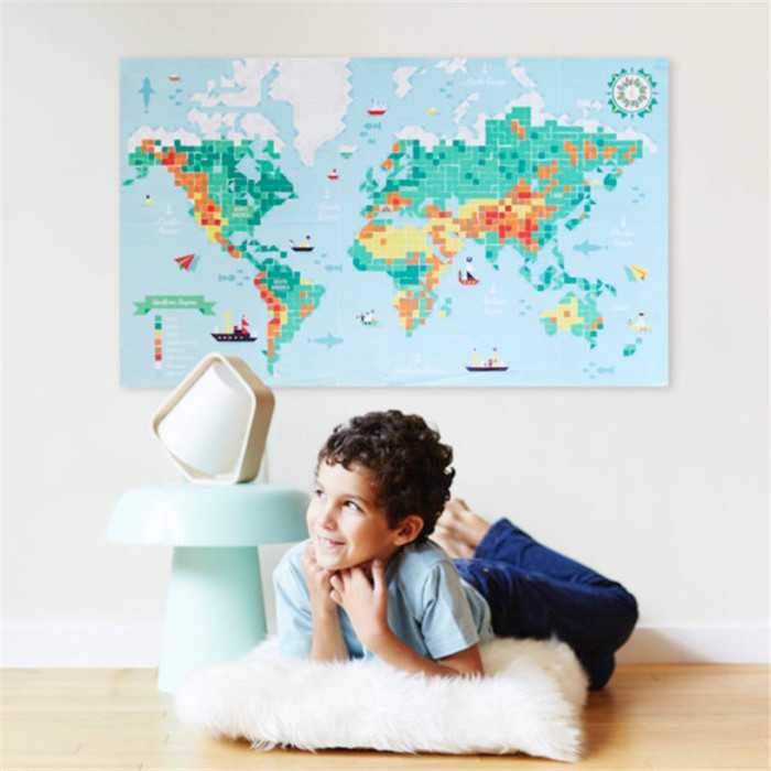 Poster Worldmap
